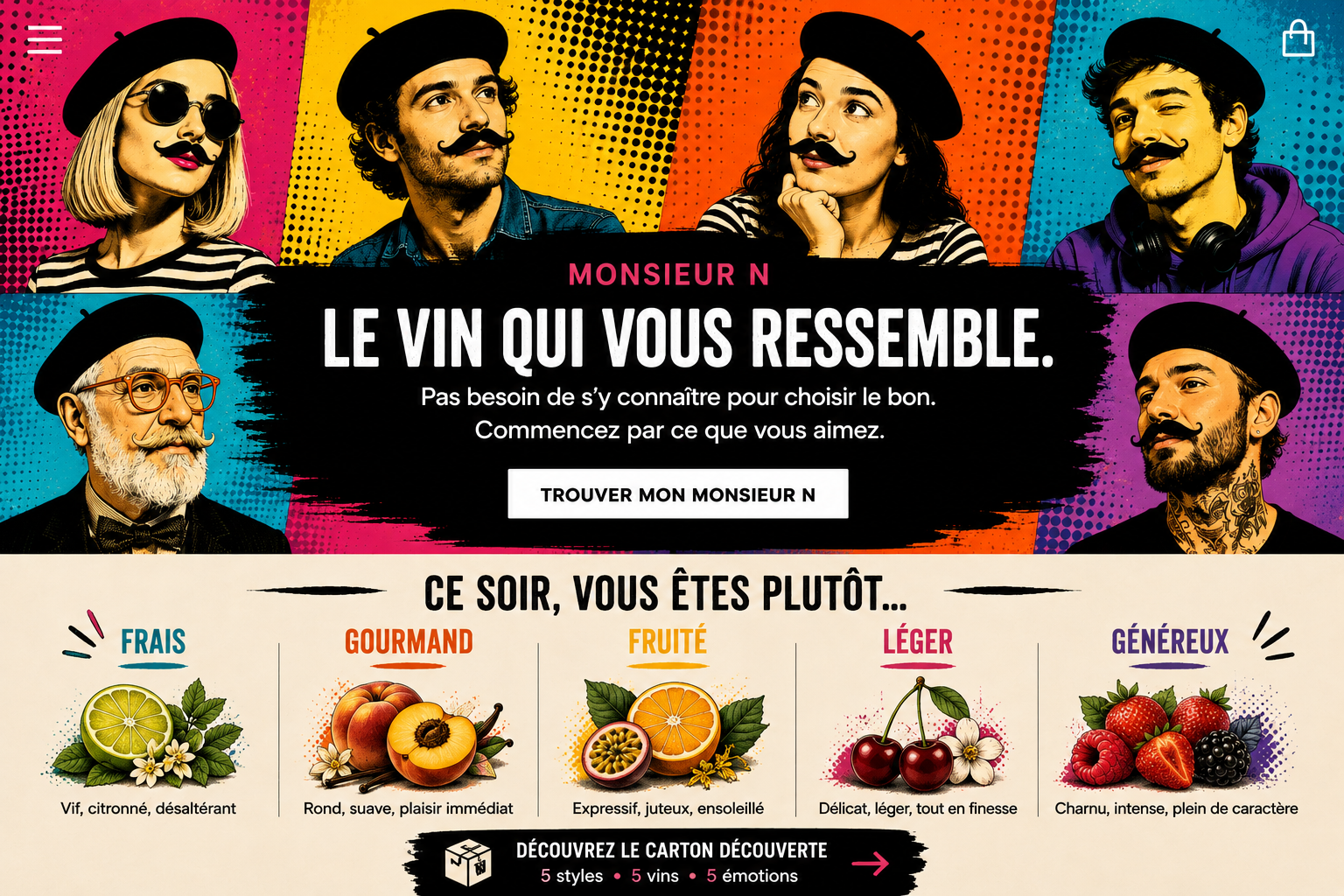 Monsieur N - Le vin qui vous ressemble